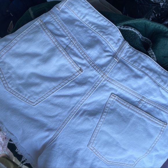 non stretch high waisted jean short size 30 - Picture 5 of 6